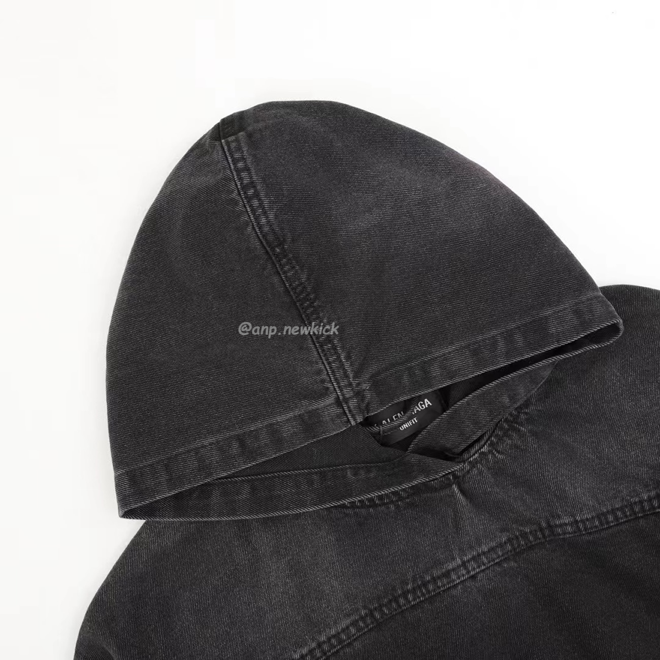 Balenciaga Hooded Denim Hoodie (9) - www.newkick.vip